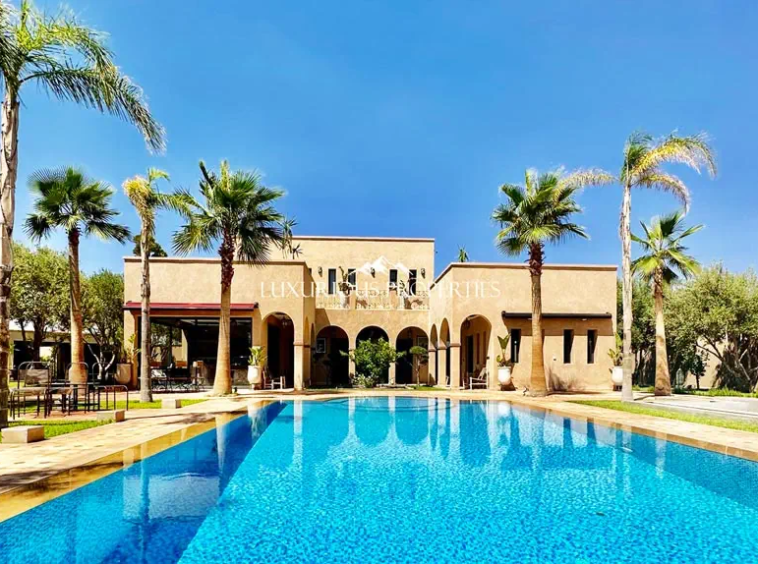 Magnifique villa avec vue panoramique à Marrakech