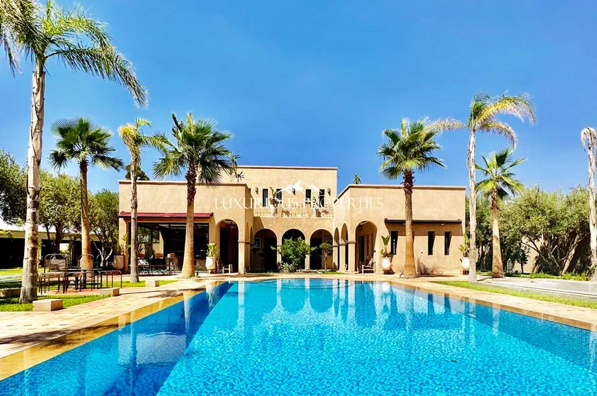 Magnifique villa avec vue panoramique à Marrakech