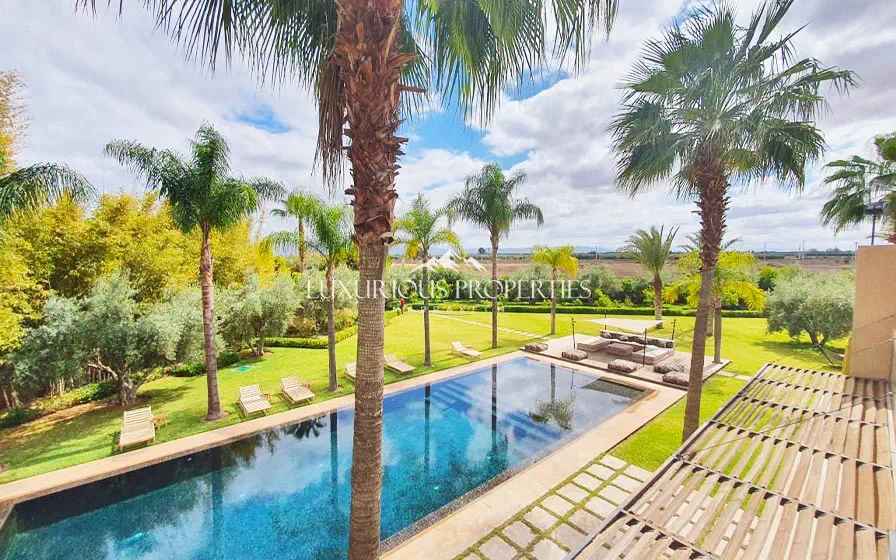 Belle Villa à Vendre à Marrakech sur route de Ouarzazate - Immobilier Marrakeh