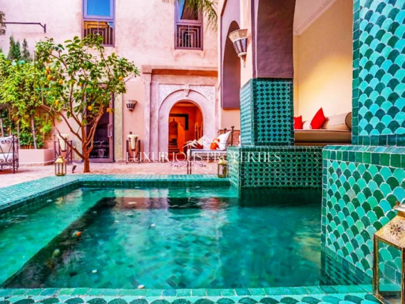Grand Riad à Vendre Marrakech - 7 Chambres - Palais Royale
