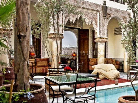 Magnifique Riad à Vendre à la Medina Marrakech, Proche Jemaa El Fna.