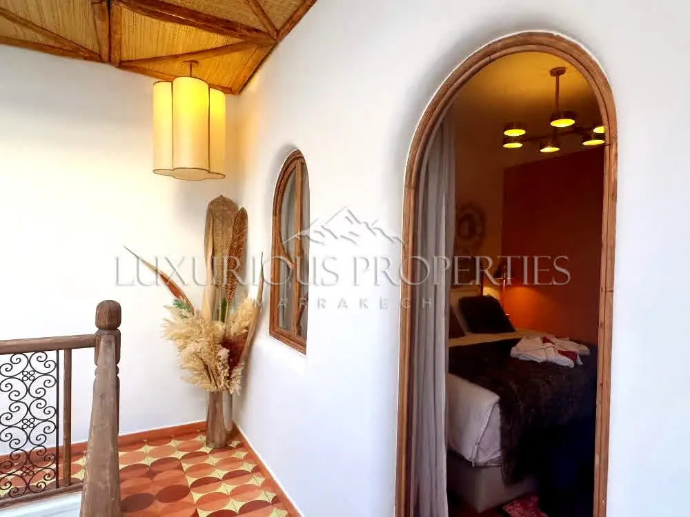 Petit Riad Charmant à vendre à Marrakech, 90m², 2 Niveaux, Médina.
