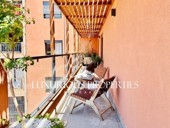 Vente Grand Appartement Meublé 153m² à Marrakech, Derrière Carré Eden.