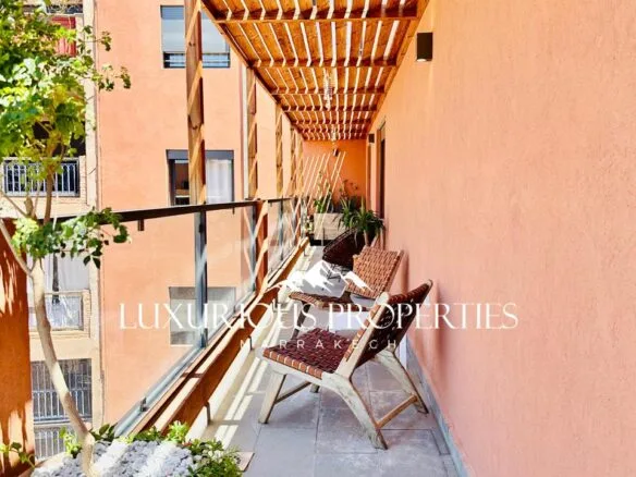 Vente Grand Appartement Meublé 153m² à Marrakech, Derrière Carré Eden.