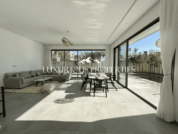 Villa de Prestige de 300m² en Plein Golf d'Amelkis avec Piscine & Vue Panoramic - ​Villa de prestige à Marrakech​