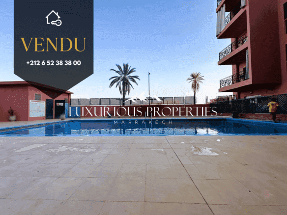 Appartement avec Rooftop & Piscine à Majorelle - Appartement haut de gamme à Marrakech