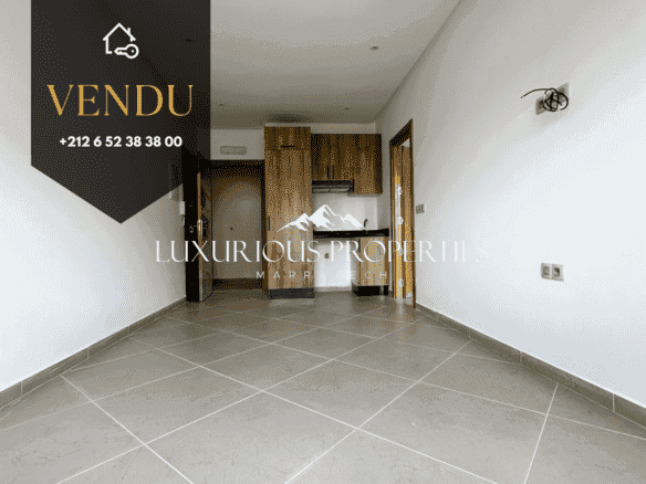 Studio à Guéliz - Investissement Airbnb - Immobilier Marrakech