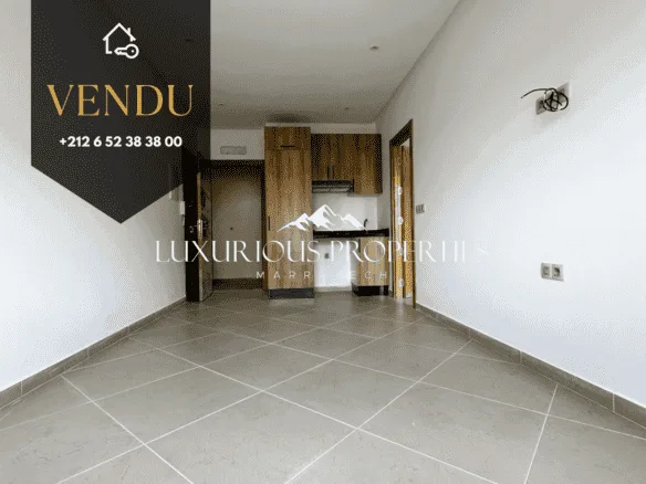 Studio à Guéliz - Investissement Airbnb - Immobilier Marrakech