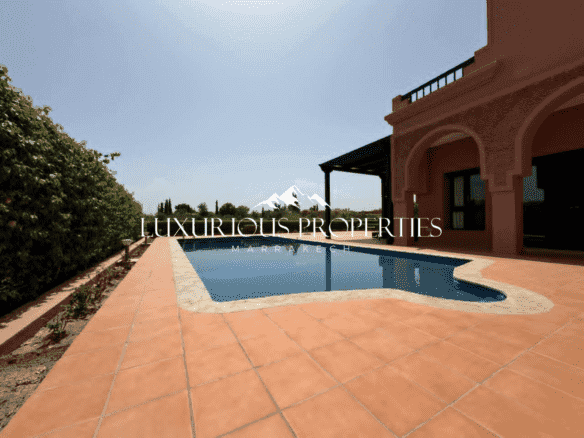 Location Villa Amelkis : Piscine & Vue Panoramique - Location villa Marrakech
