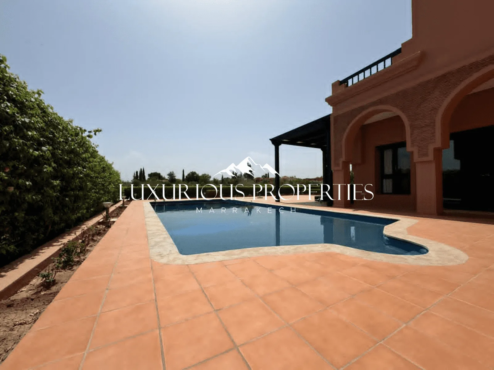 Location Villa Amelkis : Piscine & Vue Panoramique - Location villa Marrakech