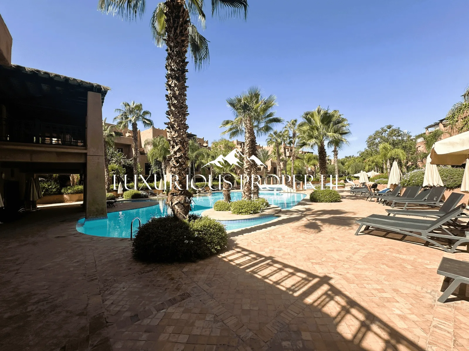 Appartement à Vendre T3 avec Jardin Privatif - Vente Appartement Marrakech
