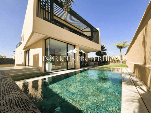 Achat Villa Marrakech - Splendide Villa à Louer à Amelkis 2 de 450m² avec Piscine et Hammam