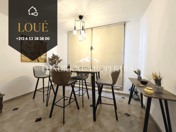 Appartement à Louer à l'Hivernage - Résidence avec Piscine