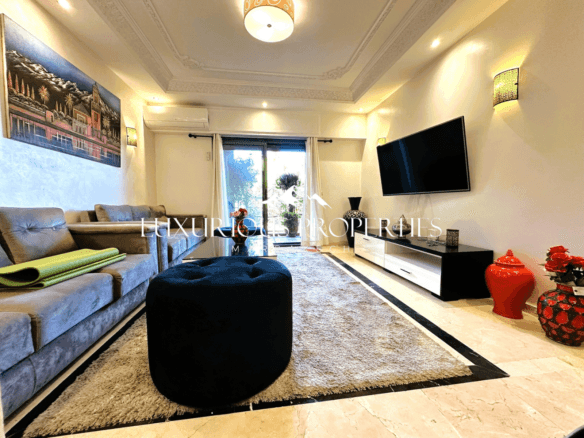 Appartement à Vendre Quartier Majorelle – Résidence avec piscine - Agence Immobilière à Marrakech