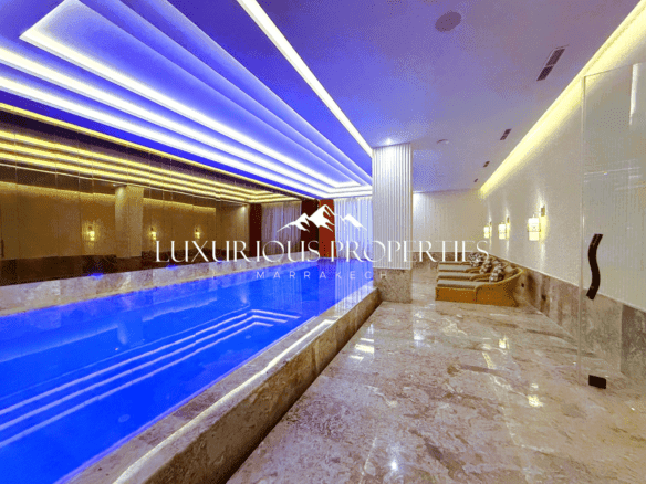 Superbe appartement de 154 m² dans une résidence de prestige à l'Hivernage - Appartement à louer à marrakech