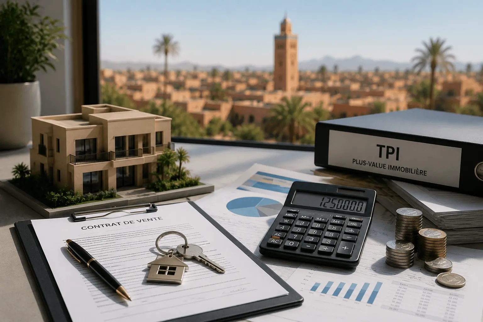 TPI au Maroc en 2026 calcul, exonérations et conseils avant de vendre