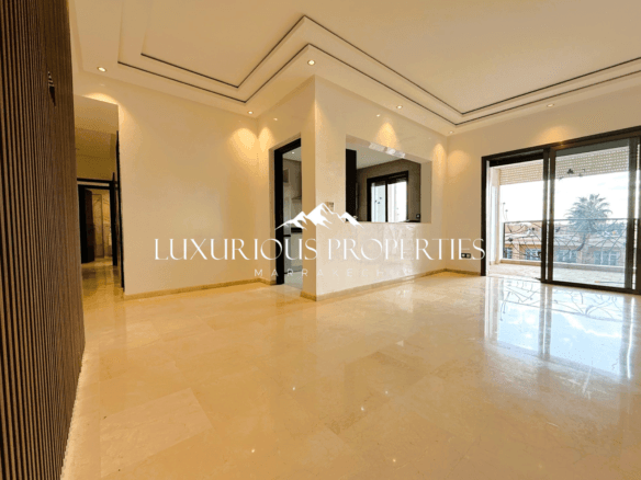 Appartement Rénové à l’Hivernage, Non Meublé, 135m², Location Longue Durée