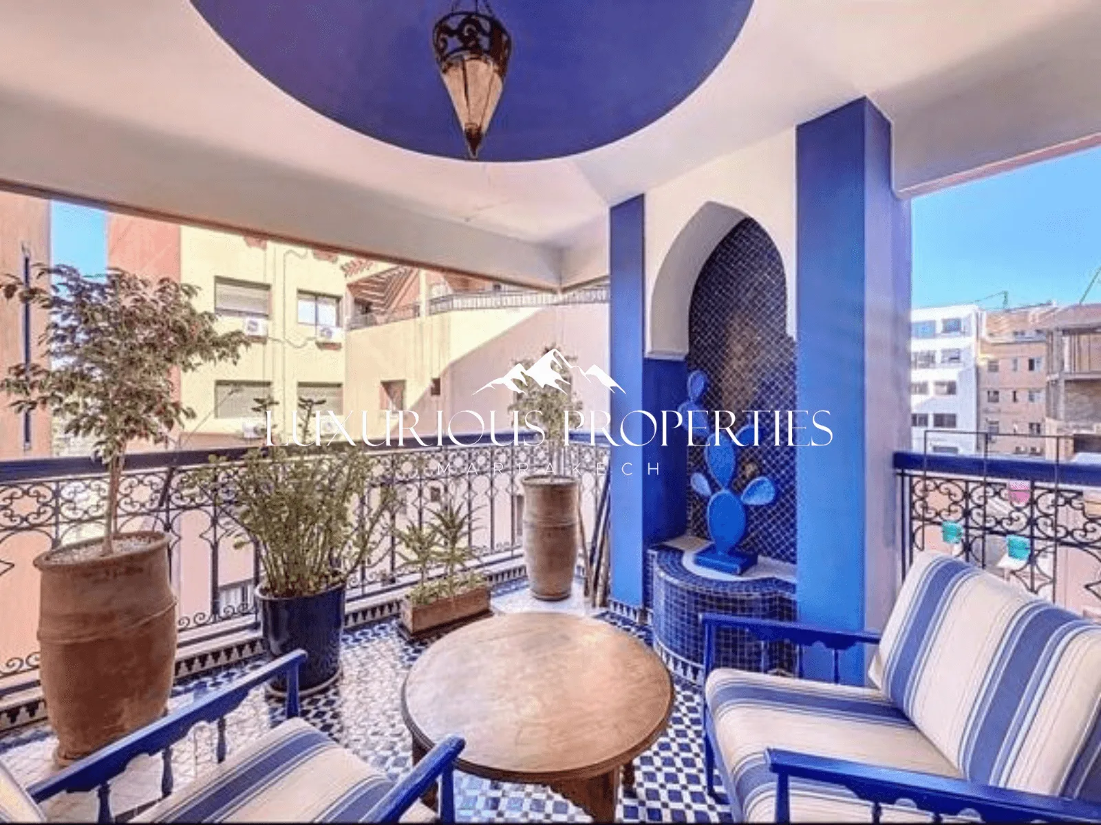 9 Appartement Haut de Gamme, 186m², Style Beldi