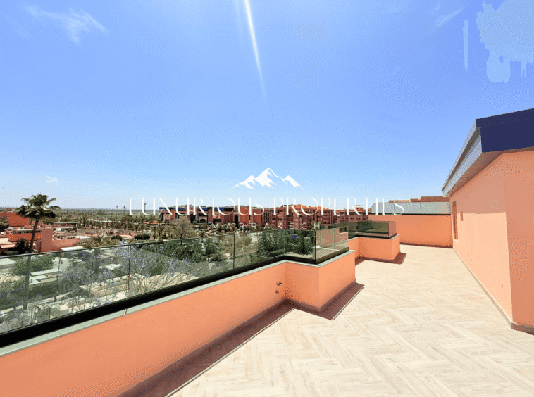 Penthouse Exceptionnel, 350m², Grande Terrasse Triangle d'Or Hivernage - Marrakech