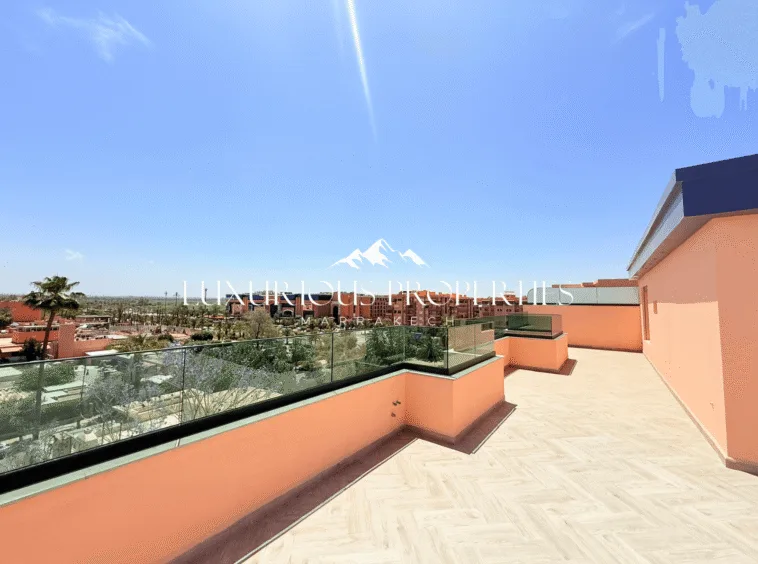 Penthouse Exceptionnel, 350m², Grande Terrasse Triangle d'Or Hivernage - Marrakech