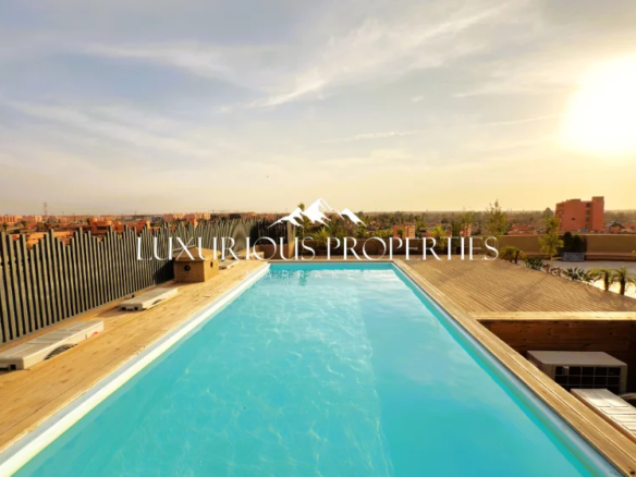 Studio Meublé Haut Standing, 4ème étage, Piscine Rooftop – Victor Hugo