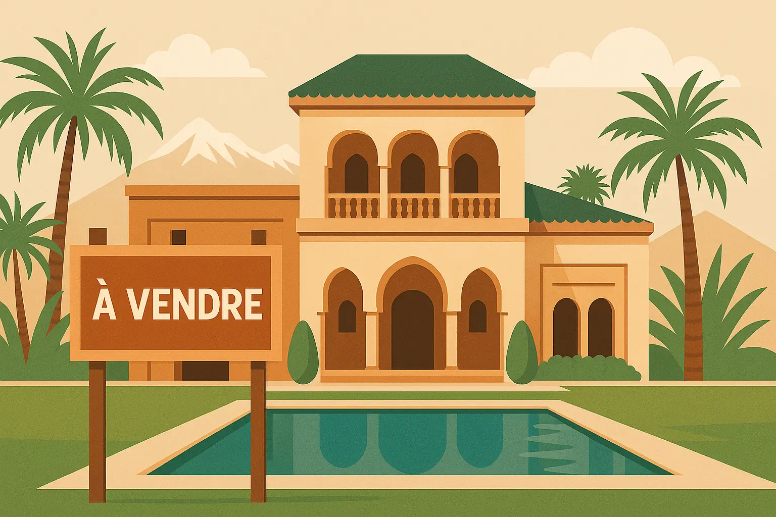 Comment rendre votre villa à vendre à Marrakech irrésistible aux yeux des acheteurs haut de gamme