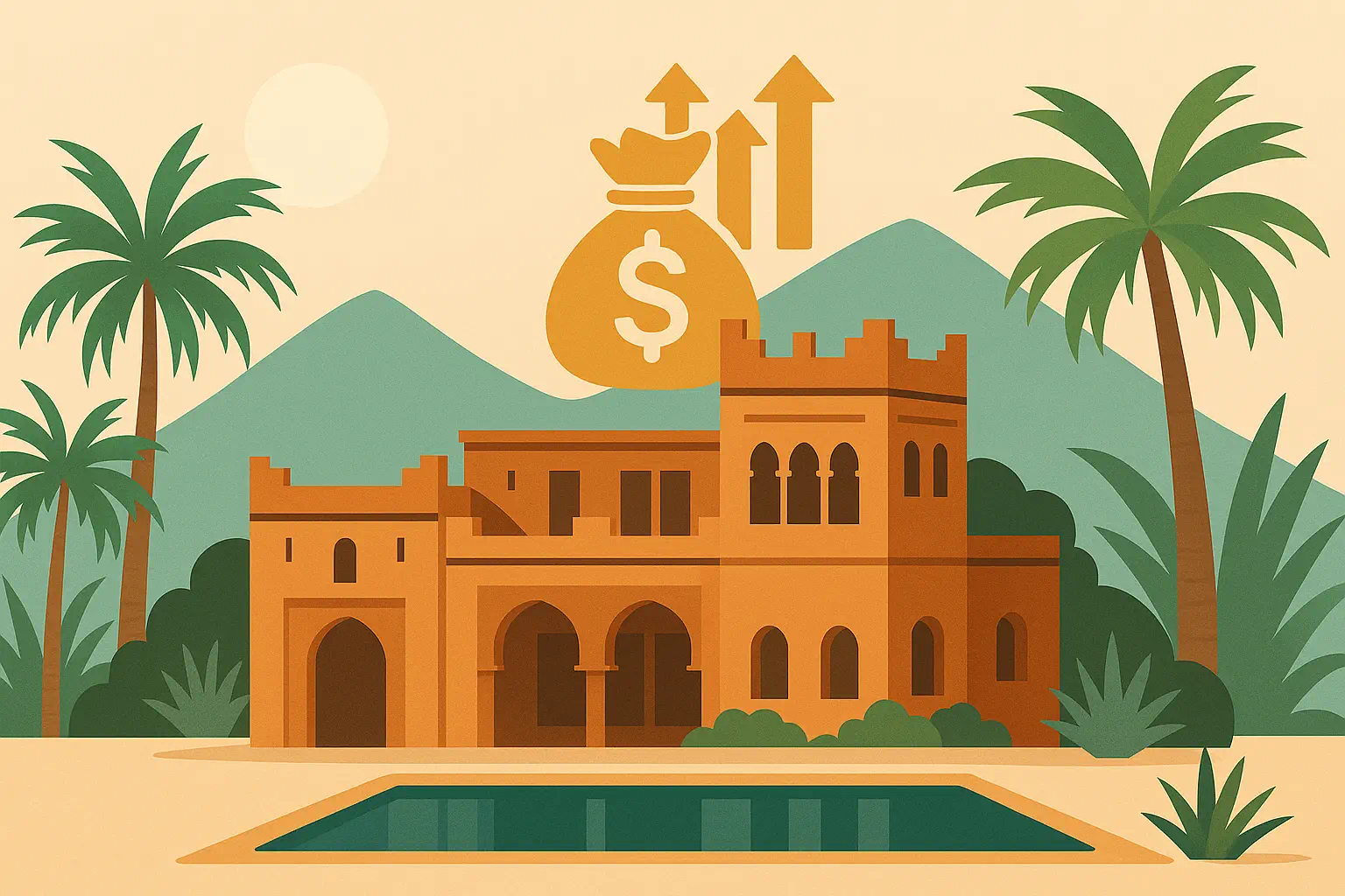 Le boom de l’investissement locatif longue durée à Marrakech