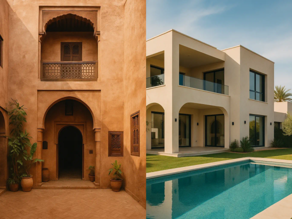 Les Vraies Différences entre Acheter dans l'Ancien ou le Neuf à Marrakech