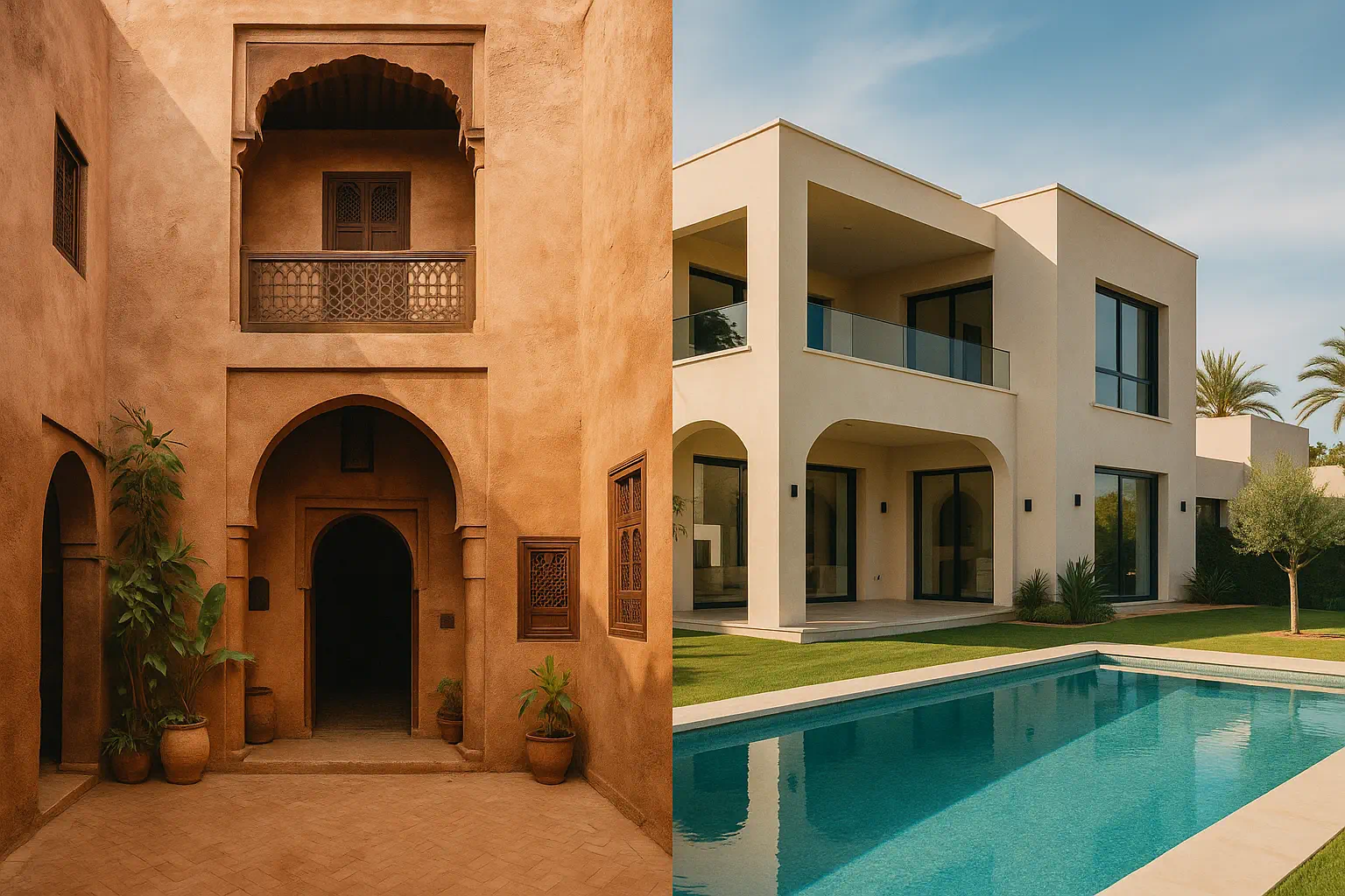 Les Vraies Différences entre Acheter dans l'Ancien ou le Neuf à Marrakech