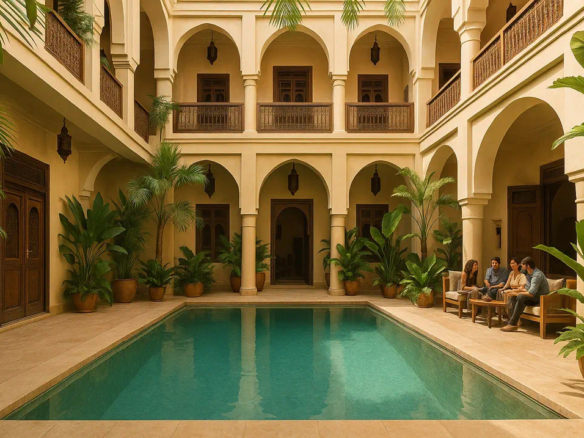 Transformer un Riad à Marrakech en Maison d'Hôtes Combien ça Coûte