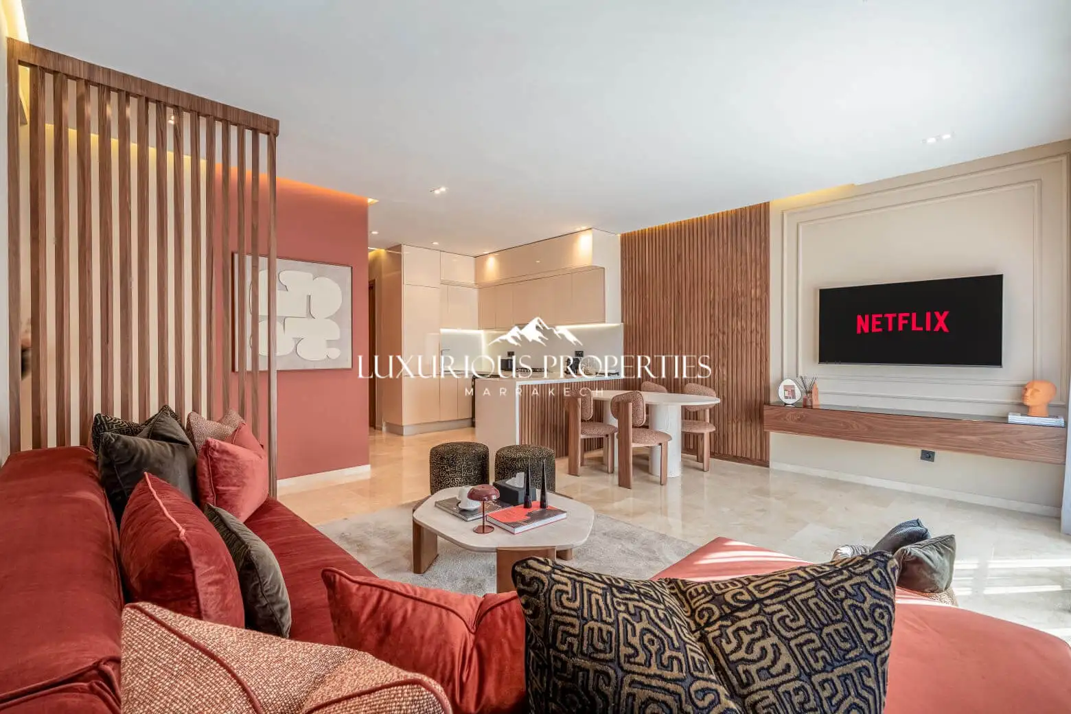 79AB0523-5BE5-4147-906D-0C16E40C3C7B Location Appartement de Standing à Guéliz - 100m², 2 Chambres