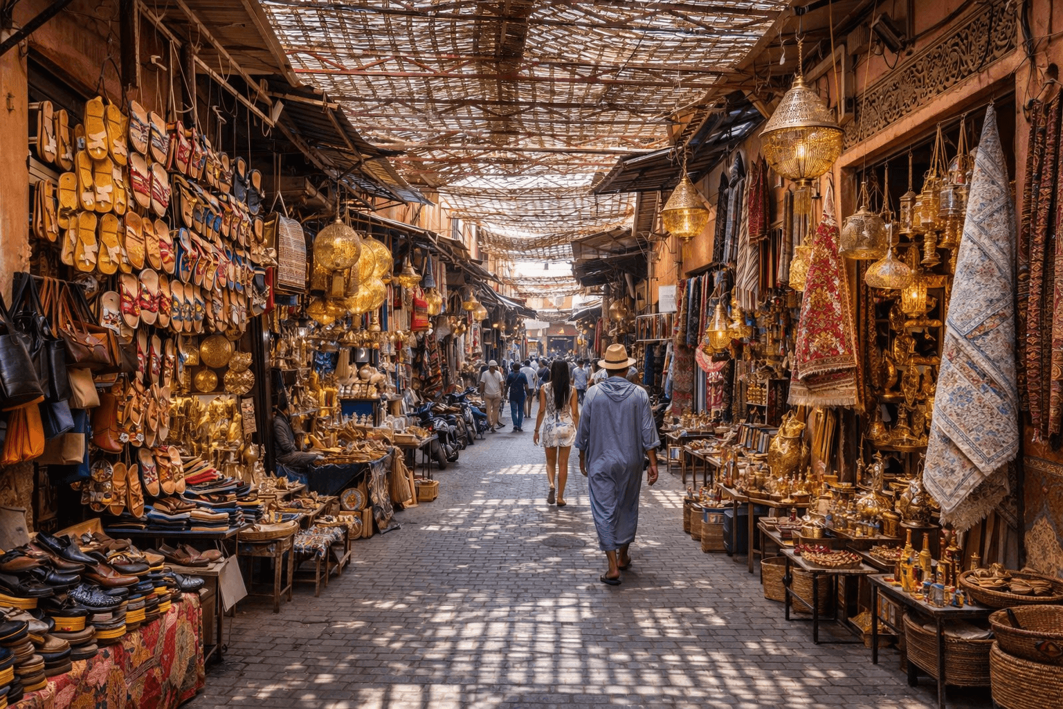 Zoom sur un Quartier de Marrakech Riad Laarouss & Mouassine, les Pépites Cachées de la Vieille Ville