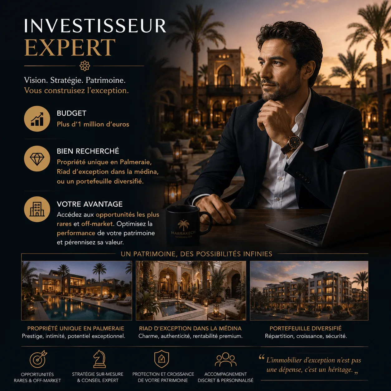 Investisseur Expert - immobilier à Marrakech