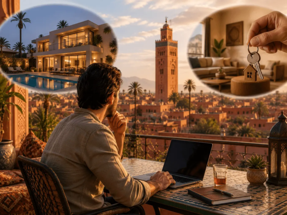 Digital Nomad à Marrakech Faut-il Acheter ou Louer son Pied-à-Terre