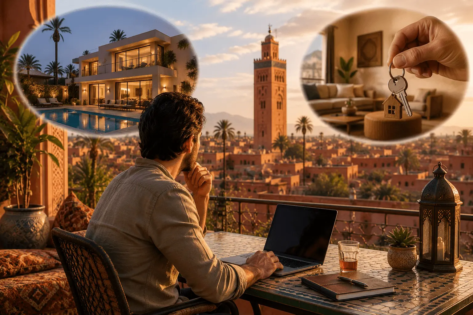 Digital Nomad à Marrakech Faut-il Acheter ou Louer son Pied-à-Terre