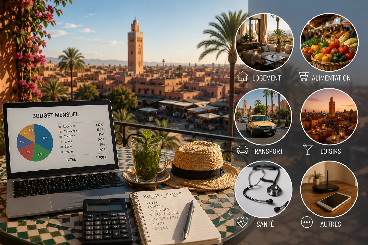 Coût de la Vie à Marrakech en 2026 Le Vrai Budget d'un Expatrié Français